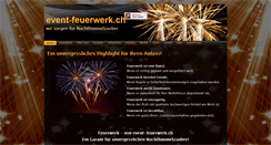 Desktop Screenshot of event-feuerwerk.ch